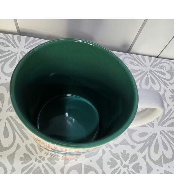 Harry Potter “Spells & Charms” 20 oz Ceramic Mug – Chibi Characters, Teal Int. - Picture 8 of 14